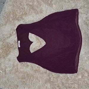Brandy Melville Heart Top